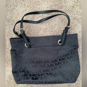 Michael Kors Black Shoulder Purse